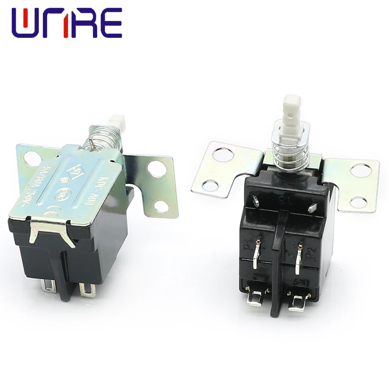 Power Switch Button With Spring KDC-A04-003(30/4) Home Appliance Range Hood TV Switch Accessories Self-locking Button