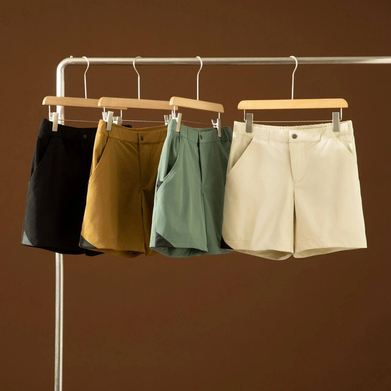 

Мужские летние спортивные брюки для активного отдыха, мягкие, прохладные, дышащие, быстросохнущие, повседневные, длиной до колена