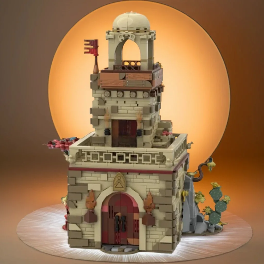 

1201 шт. MOC арабская башня Дубай ориентир Премиум архитектура DIY модель строительные блоки игрушки на день рождения подарок