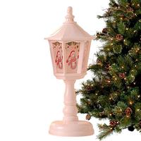 Christmas Little Night Christmas Retro Lantern Tabletop Candlestick LED Lamp Christmas Party Decoration New Year Gift for Child