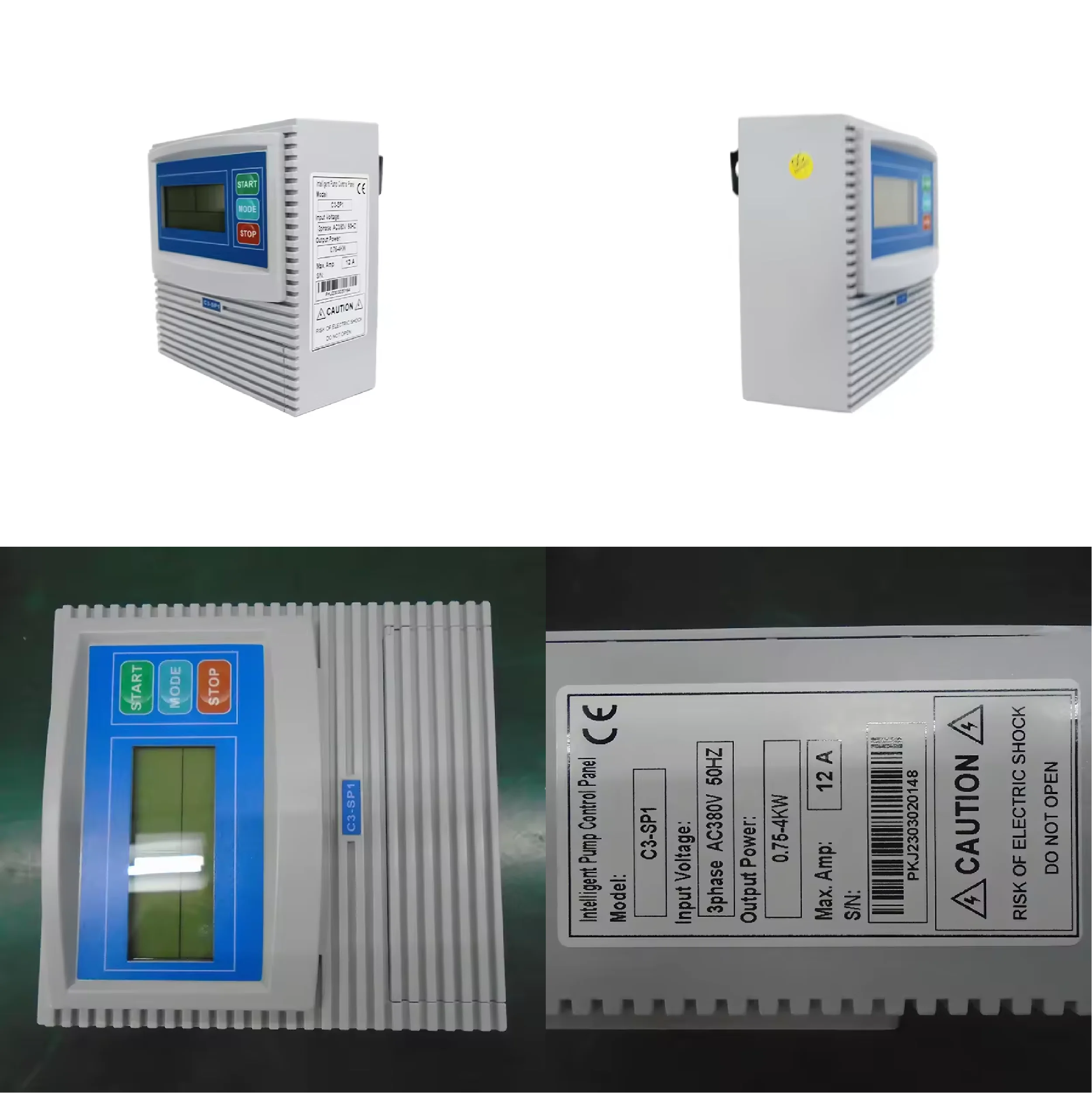 Customizable Overload protection Three Phase Water Pump Control Panel  in stock