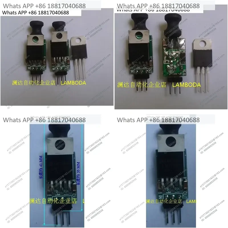 LM2596 Buck Module for DC-DC Step-Down Power Supply Small Volume Replaces 7805 7812 40V to 60V Input Voltage
