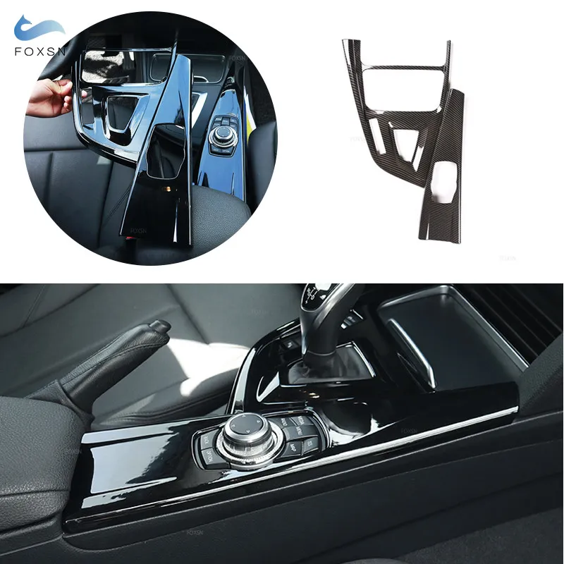 

LHD For BMW 3 Series F30 F35 2013 2014 2015 2016 2017 2018 Car-Styling Center Control Gear Shift Panel Cover Frame Trim Sticker