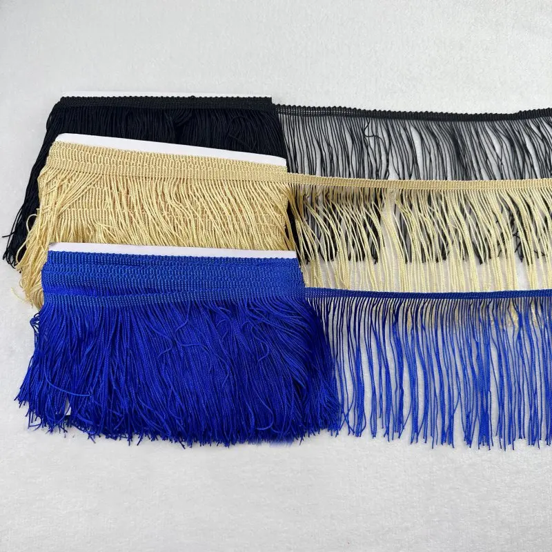 10 Yards/Roll 15cm Tassel Fringe Trim  Lace Ribbon Tassels For Curtains Dresses Fringes For Accessories Crafts Sewing Trimmings