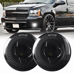 2X LED Fog Lights Driving Lamps For Chevrolet Suburban Tahoe 07-13 Avalanche 10-13 Camaro 2015 Silverado GMC Sierra Acadia Yukon