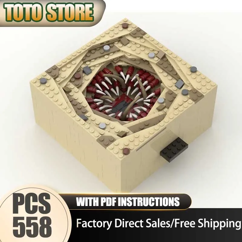 

Moc Building Blocks Great pit of Carkoon Model Technology Bricks Model DIY Star Movie Series Model Assembly Holiday Toy Gift