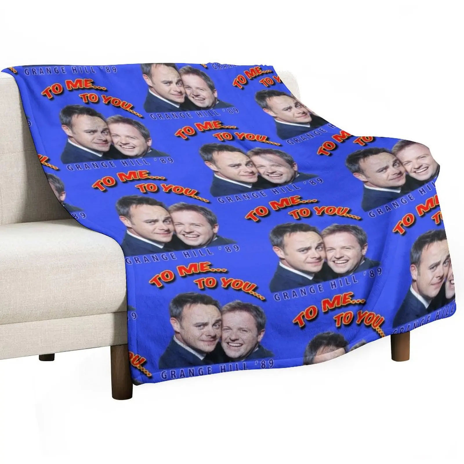 Ant n Dec Brothers 89 Throw Blanket warm winter Plaid For Baby warm for winter Blankets