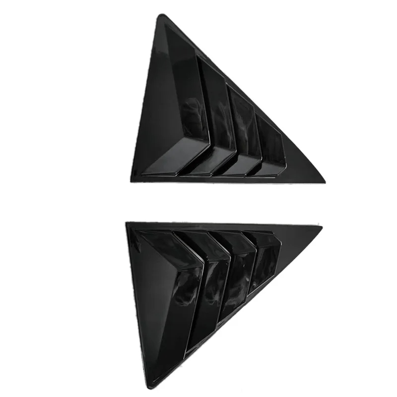 

Leading-1Pair Rear Window Louver Cover Trim Deflector For Toyota Camry 7Th 2012-2017 Car Styling Shutter Vent Decorate Sticker
