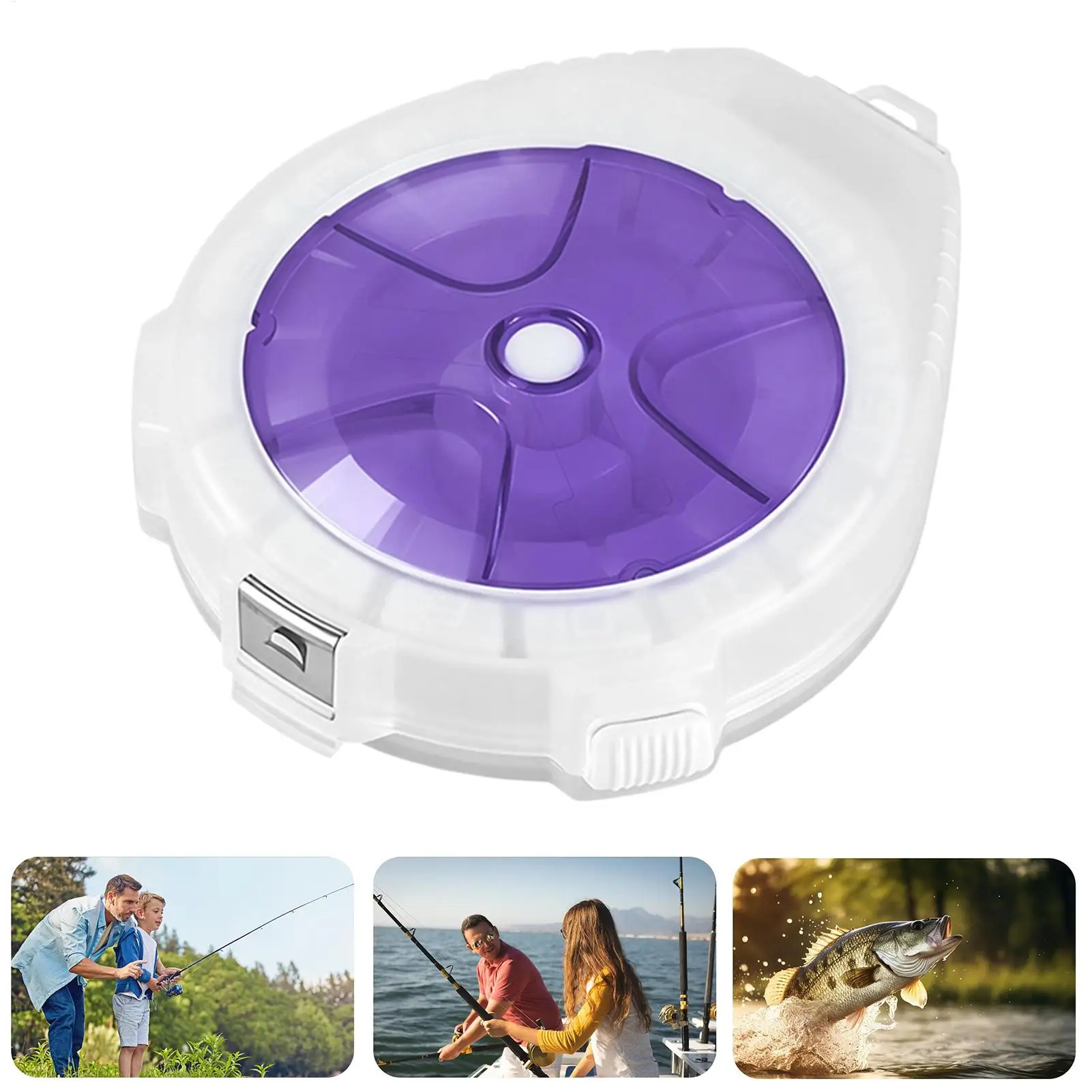 Fishing Leader Dispenser Anti Reverse Smooth Dispensing Organizer Fly Fishing Spool Holder For Anglers Enthusiasts Professionals