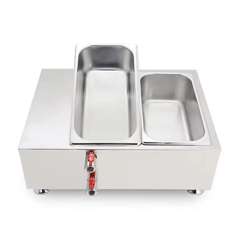 التجارية الكهربائية خزان مزدوج التدفئة وعاء صهر الشوكولاتة آلة عقد الشوكولاتة الساخنة آلة تقسية الشوكولاته #5