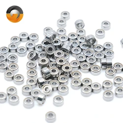 10Pcs/set ABEC-9 681XZZ Micro Bearing 1.5x4x2mm Ultra High Precision Chrome Steel ZZ Dustproof Small Bearing