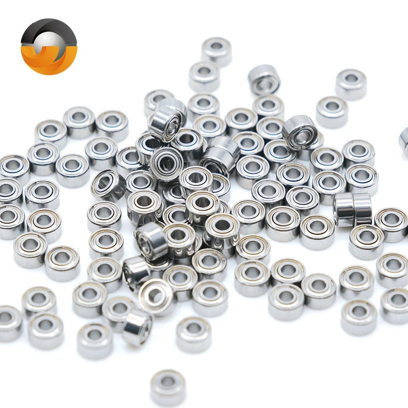 10Pcs/set ABEC-9 681XZZ Micro Bearing 1.5x4x2mm Ultra High Precision Chrome Steel ZZ Dustproof Small Bearing
