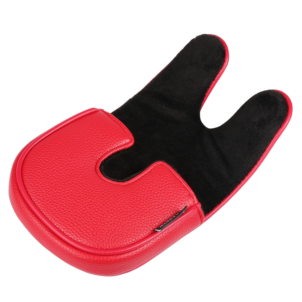 Golf Headcover Center Shaft Mid Mallet Putter Heel Shafted Cover mit Magnetverschluss Golf DF3 Putter Cover – Detail 6
