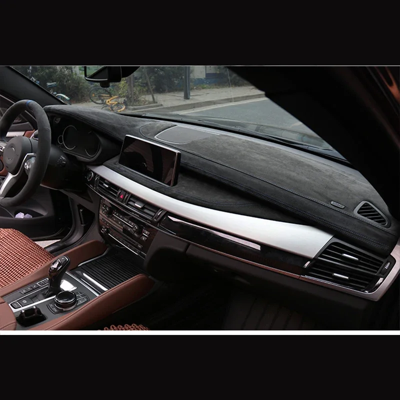 Dashboard Cover for BMW X6 2014 - 2020 Shade Cushion Pad Carpets Car Accessories Modification Interior Kit Upholstery