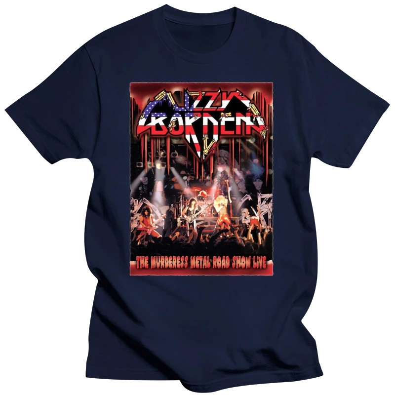 Lizzy Borden - The Murderess Metal Road Show T-shirt white all sizes S...5XL