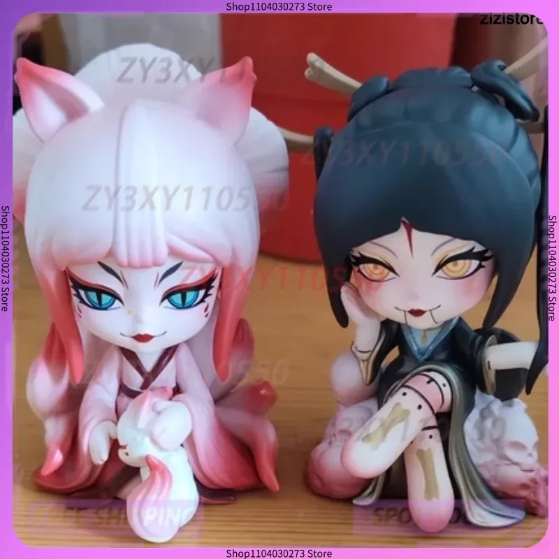 حقيقية كيرا X الجيل الثاني قفل شيطان رقيقة صندوق أعمى الظلام الرعب سلسلة يدوية الصنع الحلي للأطفال تحصيل لعبة هدية #6