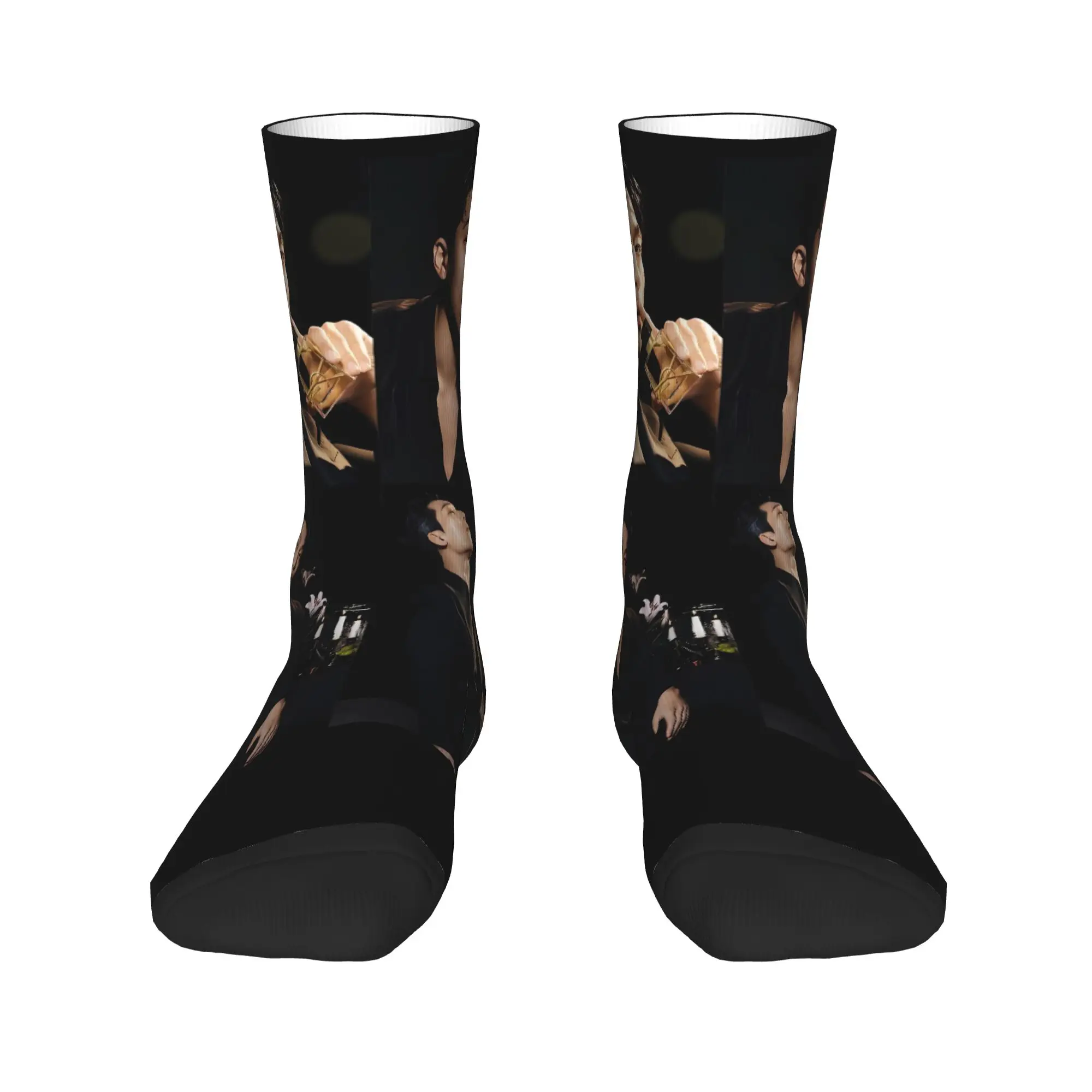 Wi Ha-Joon Stockings  Fashion Socks Women Men Soft Socks Winter Outdoor Sports Graphic Anti-Slip Socks Gift