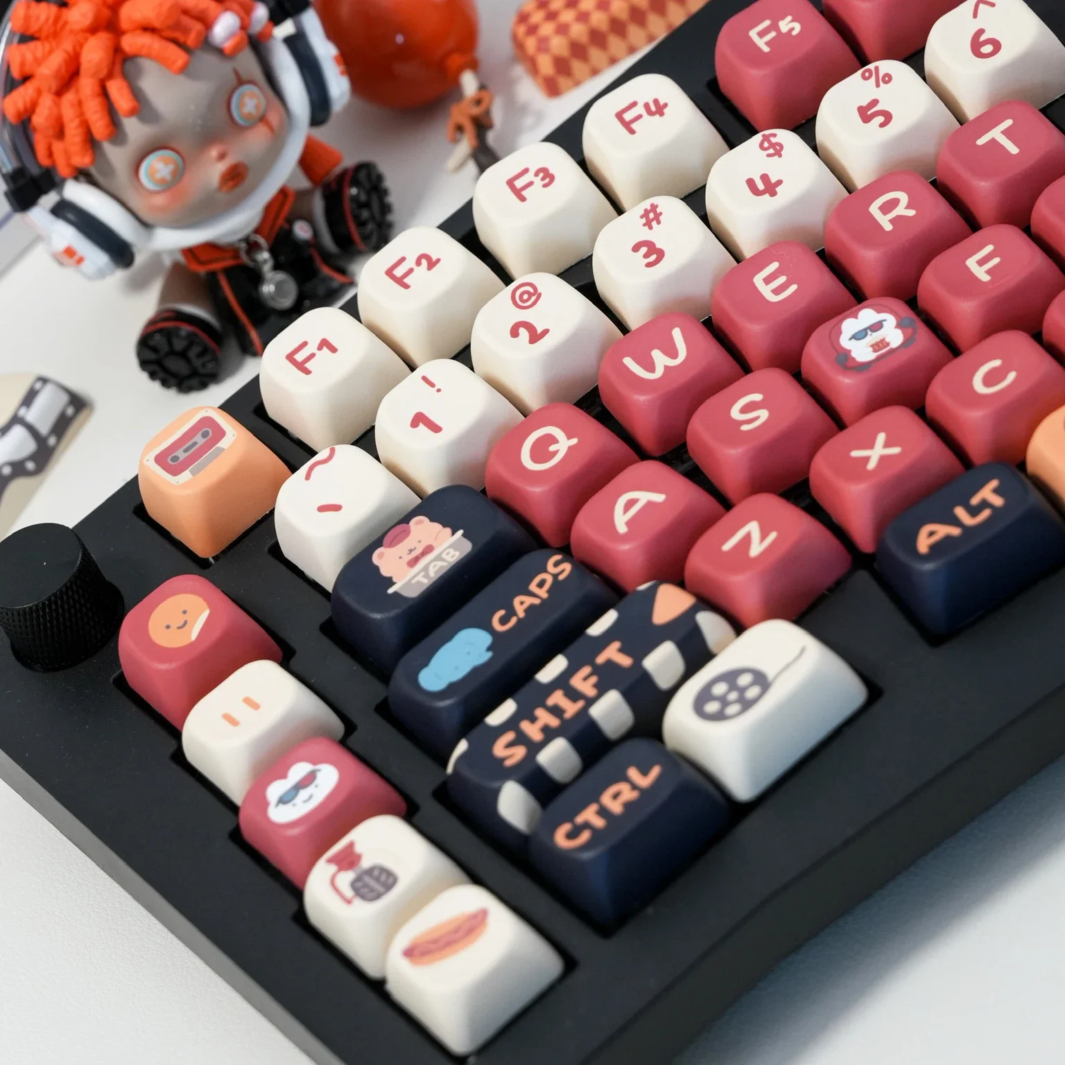 Time Keycap EOA Height PBT Sublimation Mechanical Keyboard Keycap 68 75 98 S99 104