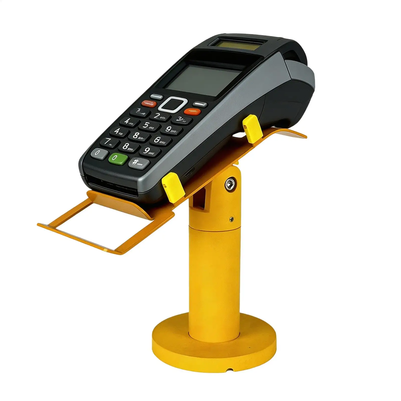 

Подставка для POS-терминала с поворотом на 360 градусов, защита от опрокидывания, кронштейн для кредитных карт, стойка для кассира, для супермаркетов, магазинов, торговых точек