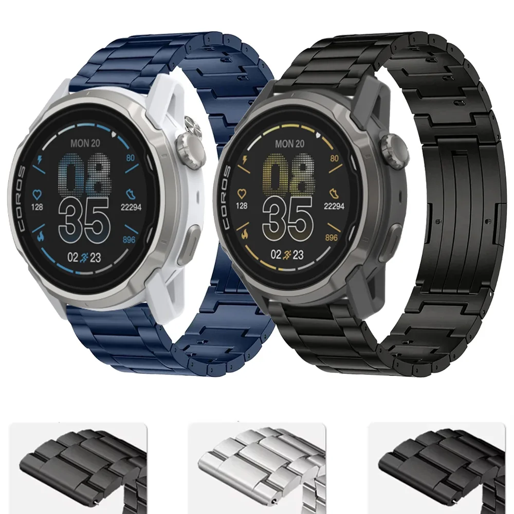 20mm 22mm Titanium Strap For COROS APEX 4 42mm/PACE 4 3 CMF Watch 3 Pro Quick-release High-end Wristband Suunto Race 2 1 S Ocean