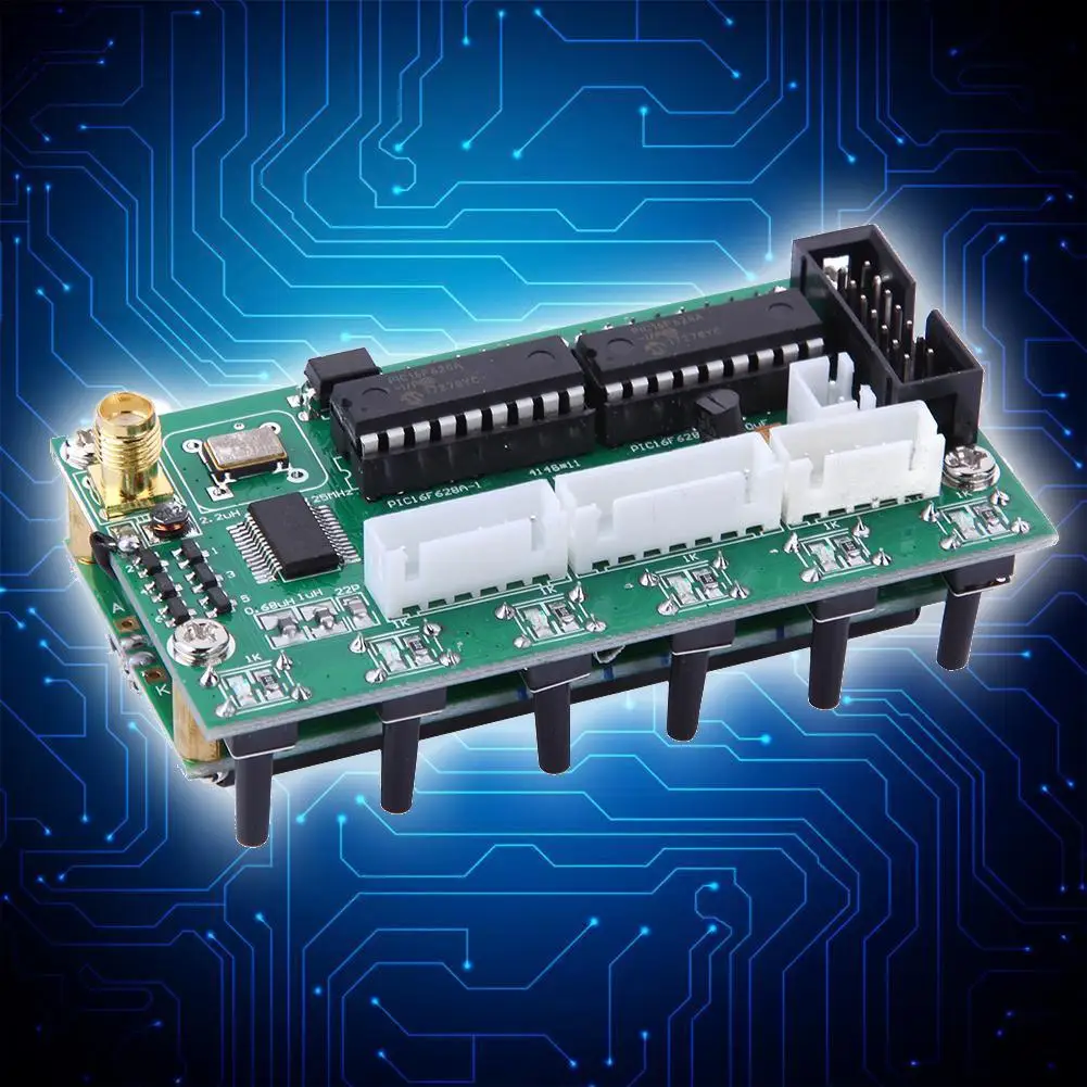 

AD9850 6 диапазонов 0 ~ 55 МГц DDS генератор сигналов цифровой модуль RIT VFO SSB DDS генератор сигналов прямой цифровой синтез