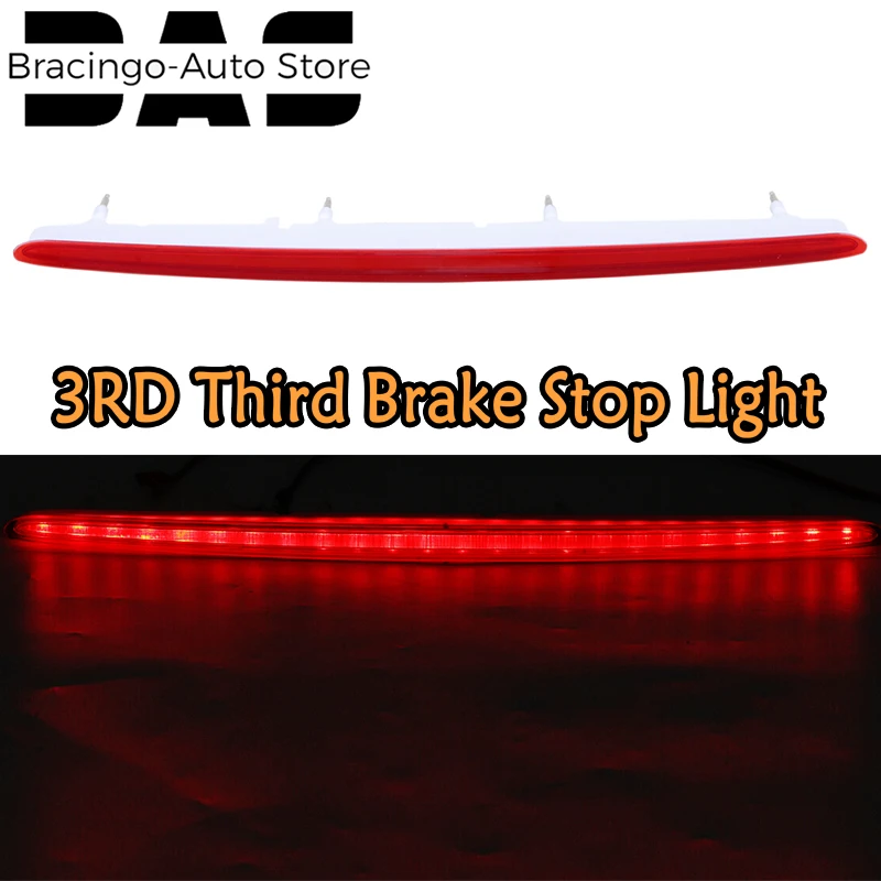 

Bracingo Fit For BMW 1Series 128i 135i E82 E88 2008-2013 Rear High Mount LED Third Tail Brake Light Lamp Assembly 63257164978