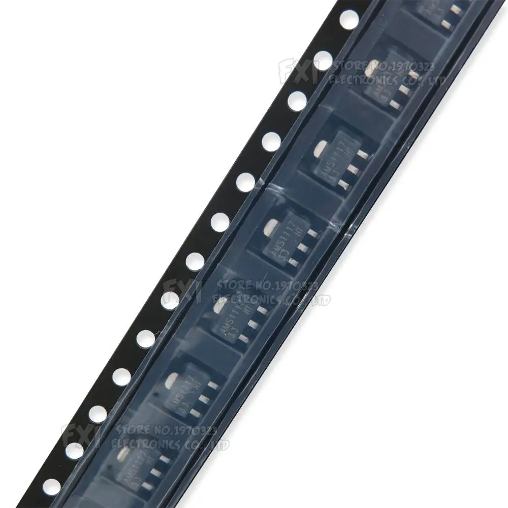 20PCS AMS1117 series SOT89 AMS1117-ADJ AMS1117-1.8 AMS1117-1.2 AMS1117-5.0 AMS1117-2.5 AMS1117-3.3 AMS1117-1.5 SOT-89