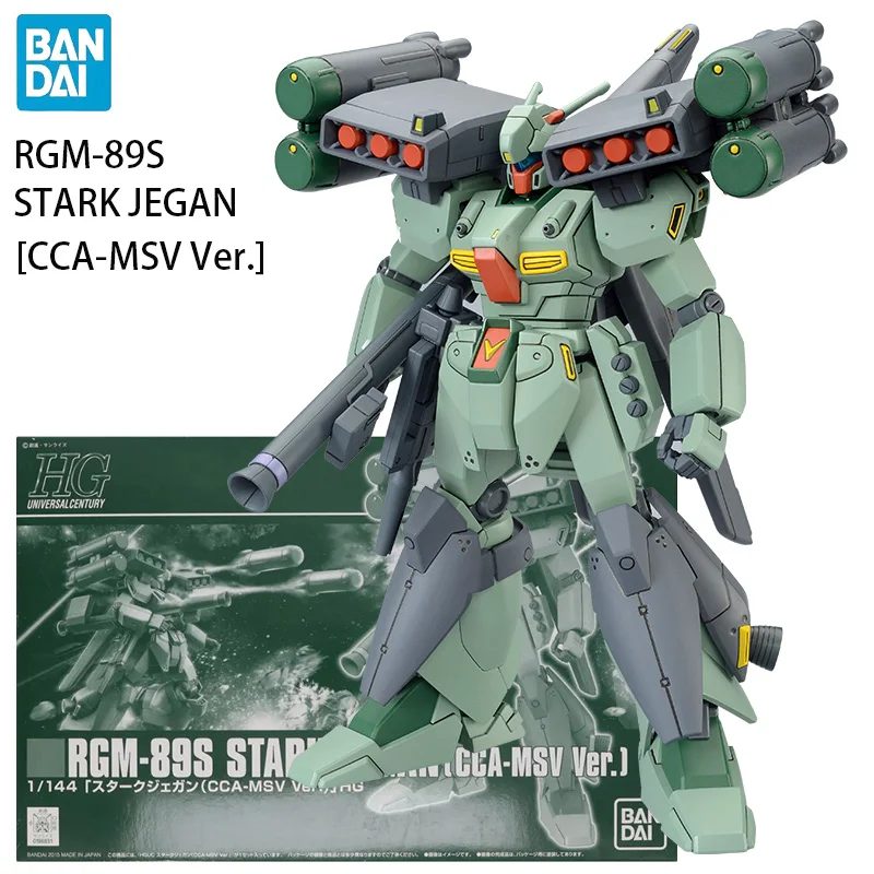

BANDAI PB LIMITED HG:UC 1/144 Gundam RGM-89S STARK JEGAN [CCA-MSV Ver.] Anime Action Figures Assembly Model Toy