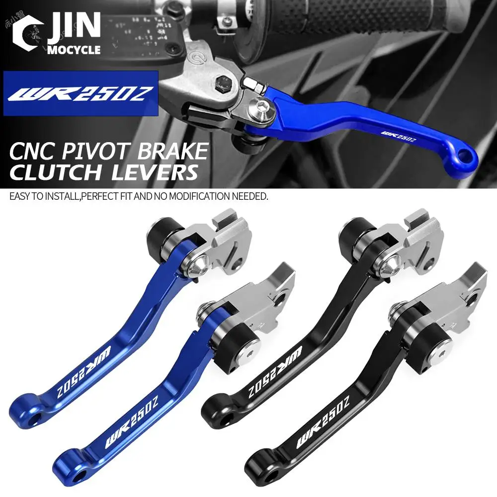 CNC Motorcycle Accessories Motocross Dirt Bike Pivot Brake Clutch Levers FOR YAMAHA WR250Z 1991 92 1993 1994 1995 1996 1997 1998