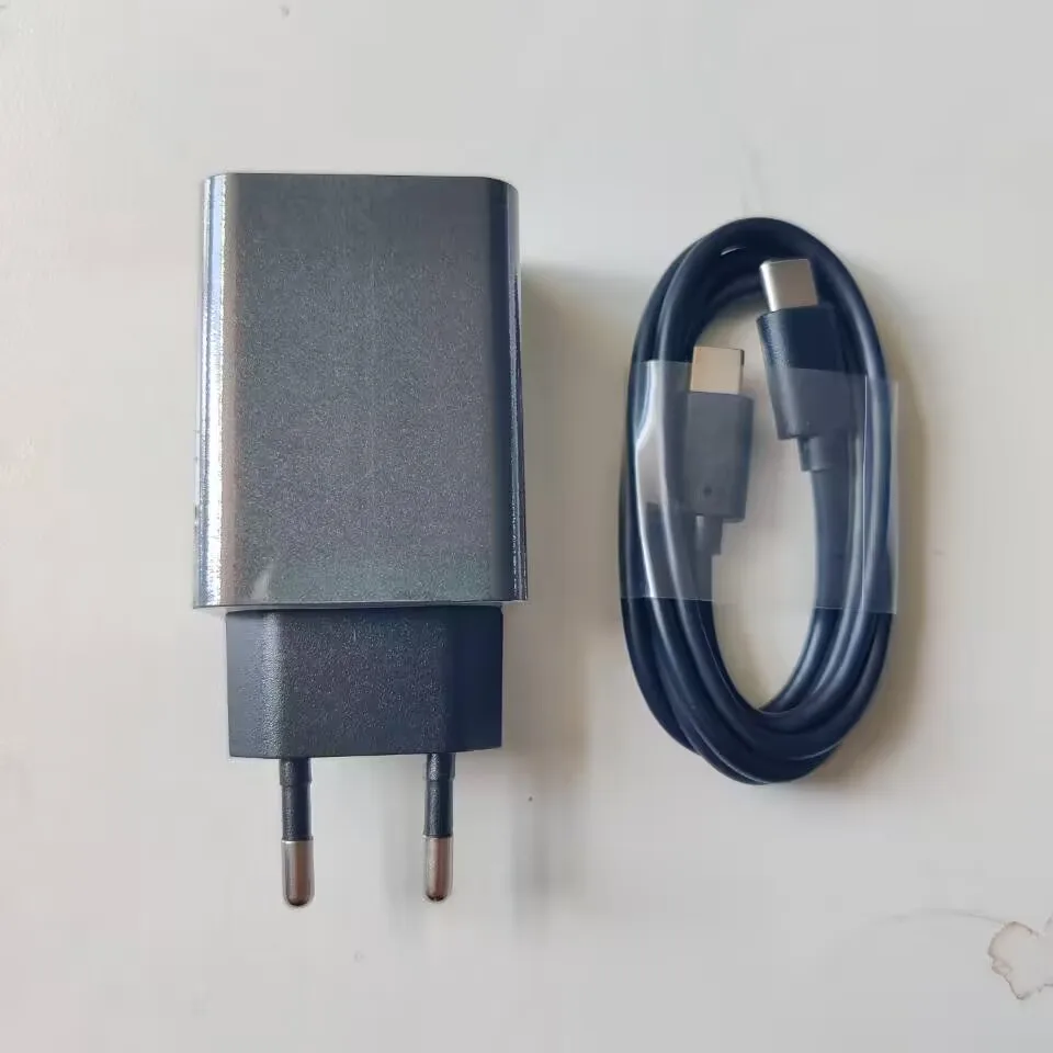 New For Oukitel WP36 WP28 OKT3 Cell Phone USB Adapter Charger EU Plug Travel Power Supply Plug+ Type-C Usb Cable Data Line