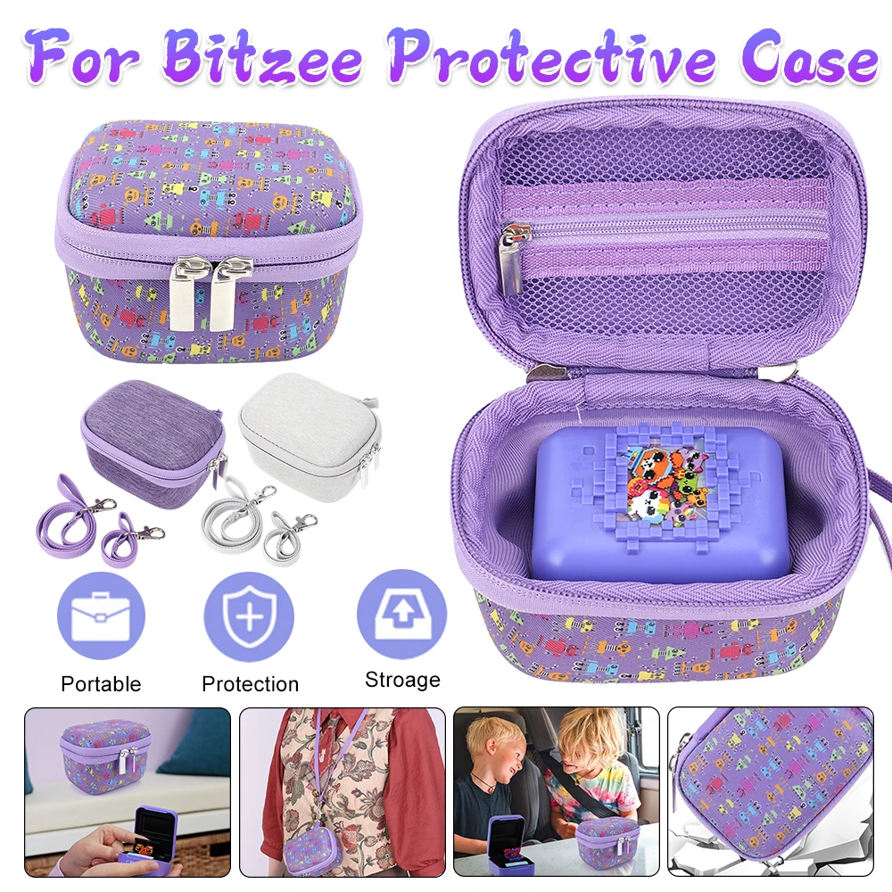 Hard Case Compatible For Bitzee Interactive Toy Digital Pet EVA Shell Electronic Pet Machine Bag For Virtual Pet Game Machine