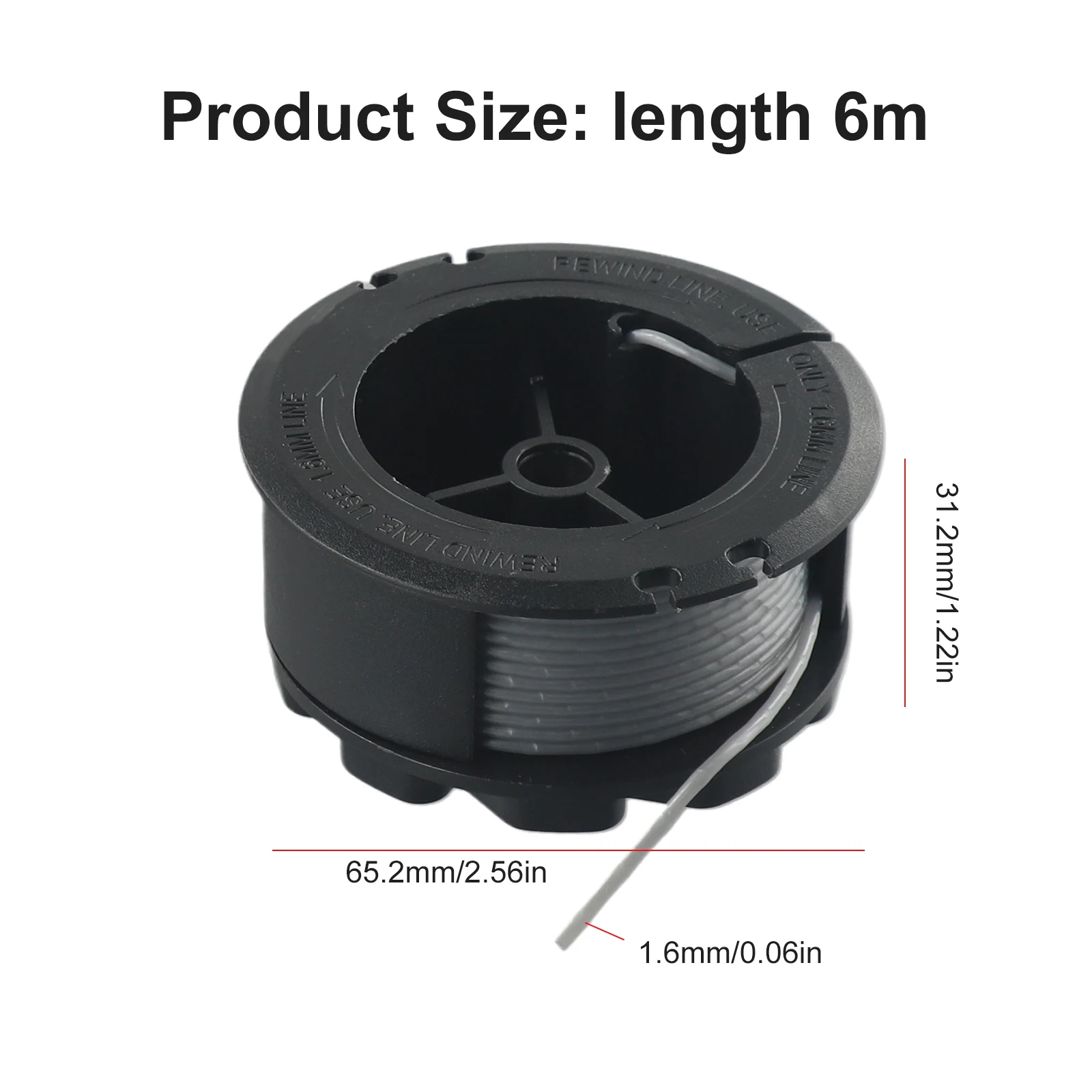 3pcs Grass Trimmer Line Spool For Bosch for bush Cutter Accessories Line Spools for Lawn Mower F016800570 Garden Tool Part