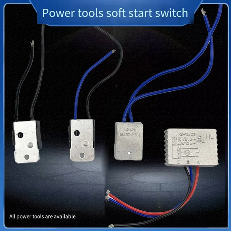 Переключатель 230 В, ограниченный по току для мягкого запуска электроинструментов, мягкий пусковой ток переменного тока
