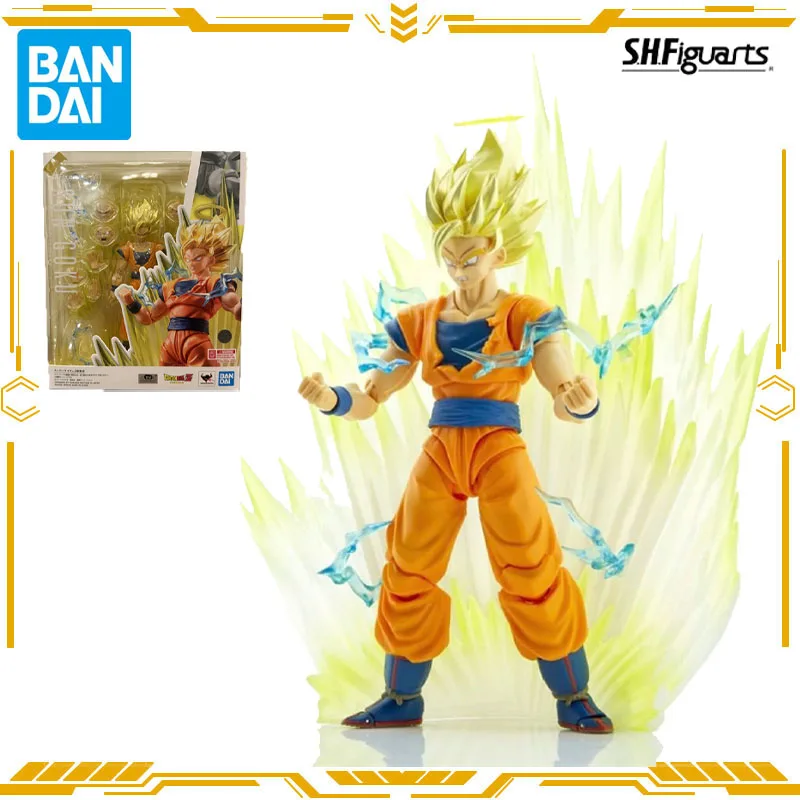 

Bandai Original S.H.Figuarts Dragon Ball Z SUPER SAIYAN 2 SON GOKU Exclusive Edition Action Figure Toys for Boys Girls Gift