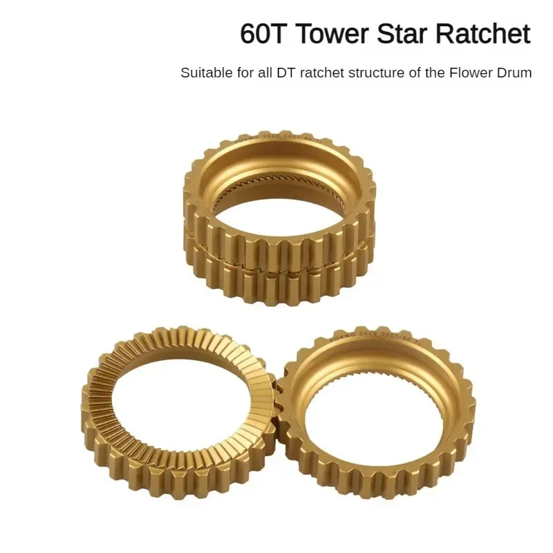 A Set Bicycle Hub Star 60T Bike Service Kit Ratchet for DT Swiss Patchet System Freehub Repair Tool Bike Accessories