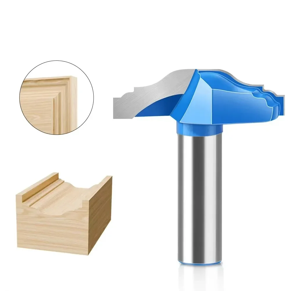

1 PC12mm 1/2in Shank Table Arc Moulding Router Bit Grooving Tool Door Cutter Milling Cutter for Wood Woodworking Cutters