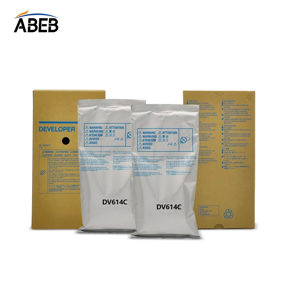 

1Set/4PCS DV614 Developer For Konica Minolta C1060 1060L 1070 1070L 2060 2060L 2070 3070 3080 C4065 Compatible Developer Powder