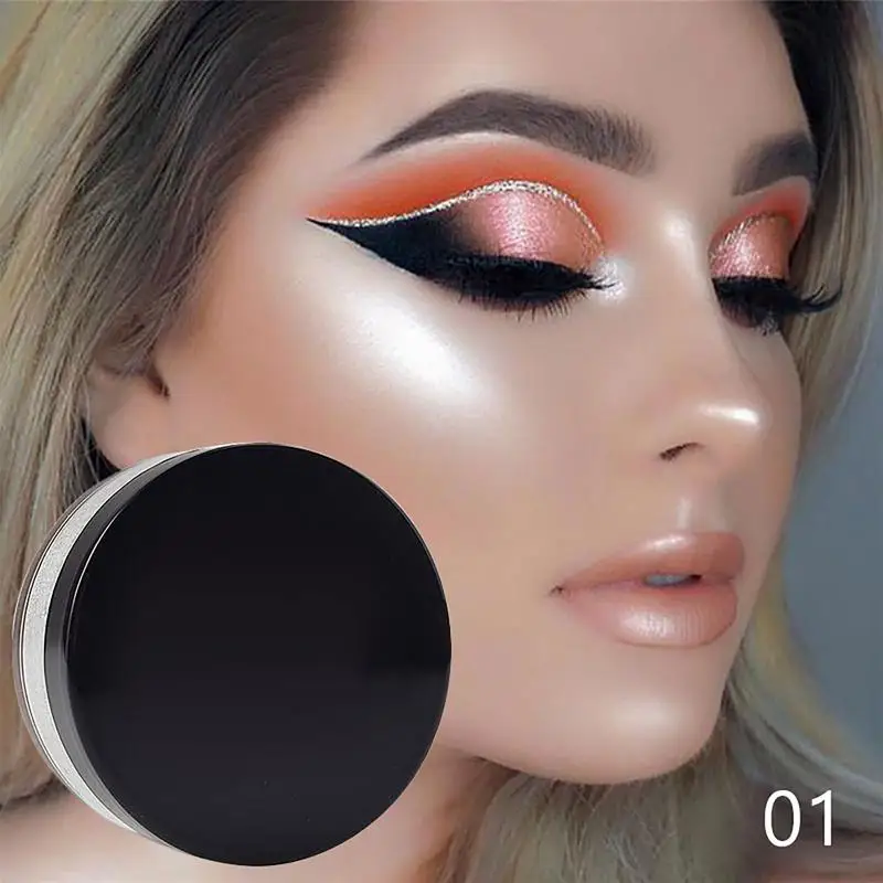 Oliecontrole Losse Poeder Waterdichte Langdurige Volledige Dekking Gezicht Compacte Instelling Poeder Make-Up Cosmetica Gezicht Make-Up