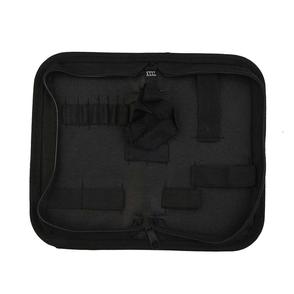 Sac à main de rangement pour boîte à outils Oxford Grill, sac à outils d'intérieur, sac à main noir, trousse utilitaire, 20.5x10x5cm