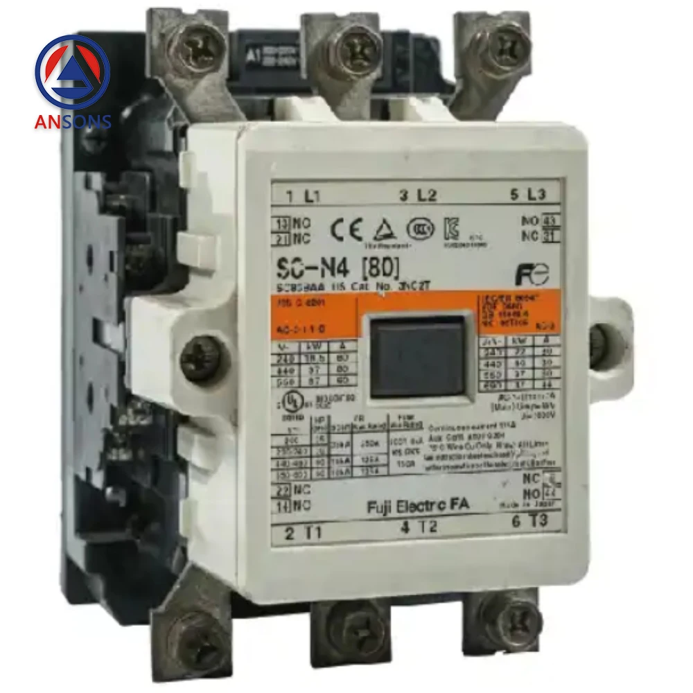 Contactor de elevador Fuji AC Ansons, piezas de repuesto para SC-N4, SC-N5, SC-N5, SC-N6, SC-N7, SC-N8, 110V, 220V, SC-N10