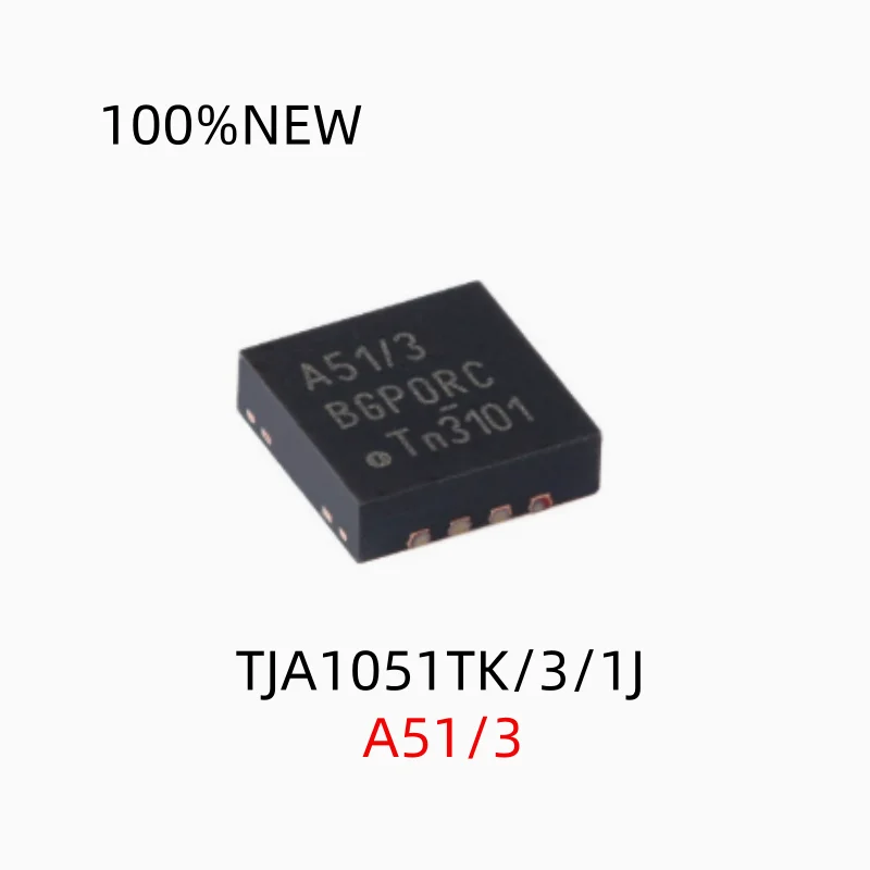 (10 Pieces) 100% New Tja1051Tk/3/1J A51/3 Hvson-8 High-Speed Can Transceiver Chip Ic