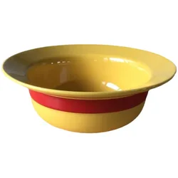 8 Inch One Pieced Straw Hat Ceramic Bowl Instant Noodle Bowl Ceramic Soup BowlS Rice Dessert BowlS