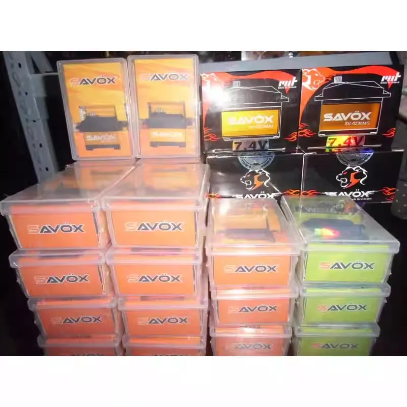 SAVOX 1256TG Servo Titanium Alloy Gears Made in China Taiwan