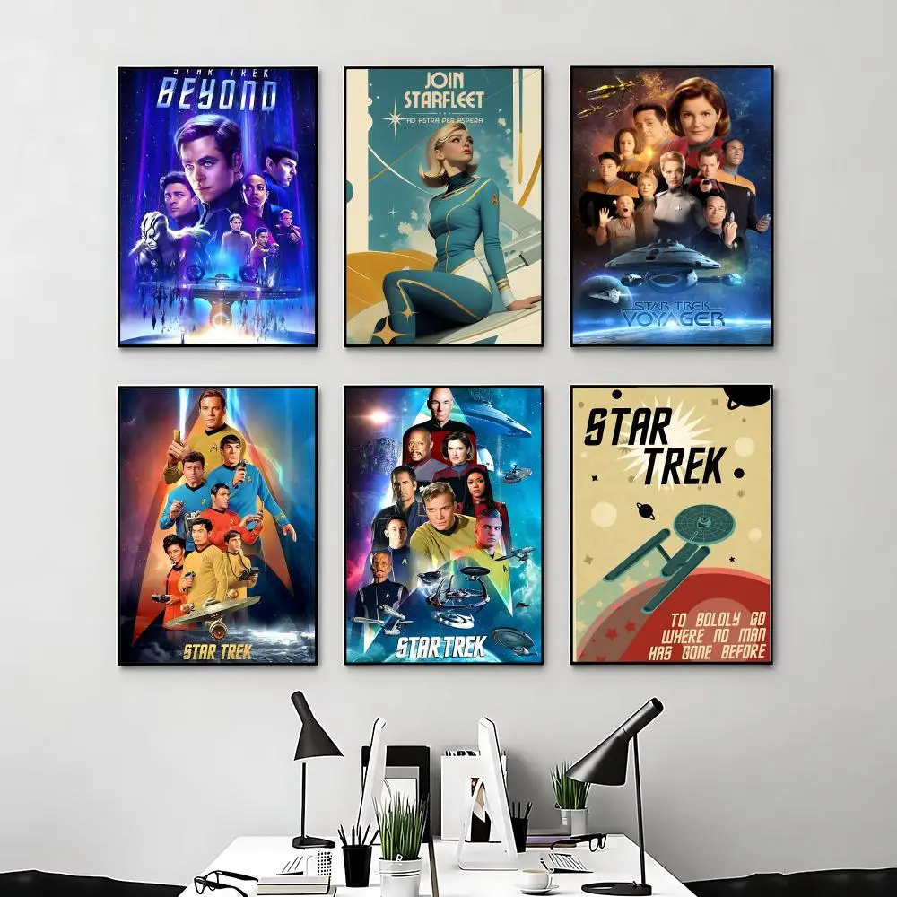Movie SStar Trek Poster Posters Anime Room Decor Decoration Movie Backpack Wall Interior Music Wall Art