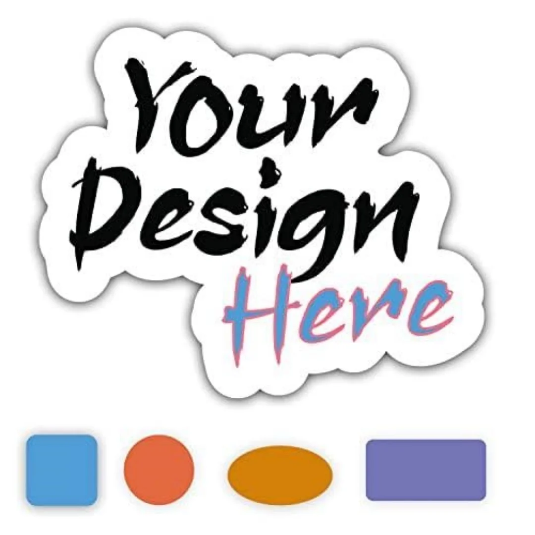 Aangepaste stickers 4-8 cm gepersonaliseerde vierkante zakelijke auto waterfles stickers bruiloft labels meerdere maten beschikbaar -10 tot 1000 - afbeelding 2