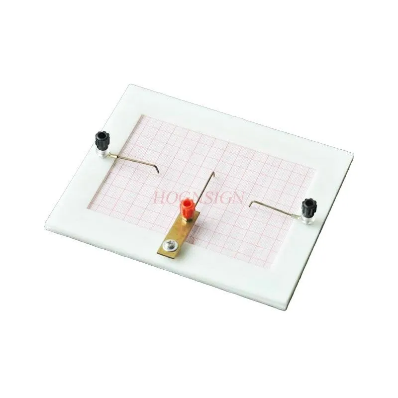 1pcs Equipotential line drawing experimental device, conductive glass type, high school physics, electricity, electrostatics