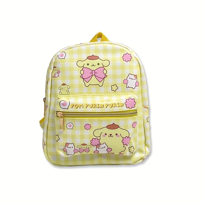 Sanrio Family Mini cute leather Backpack Leather satchel Backpack Ladies small bag