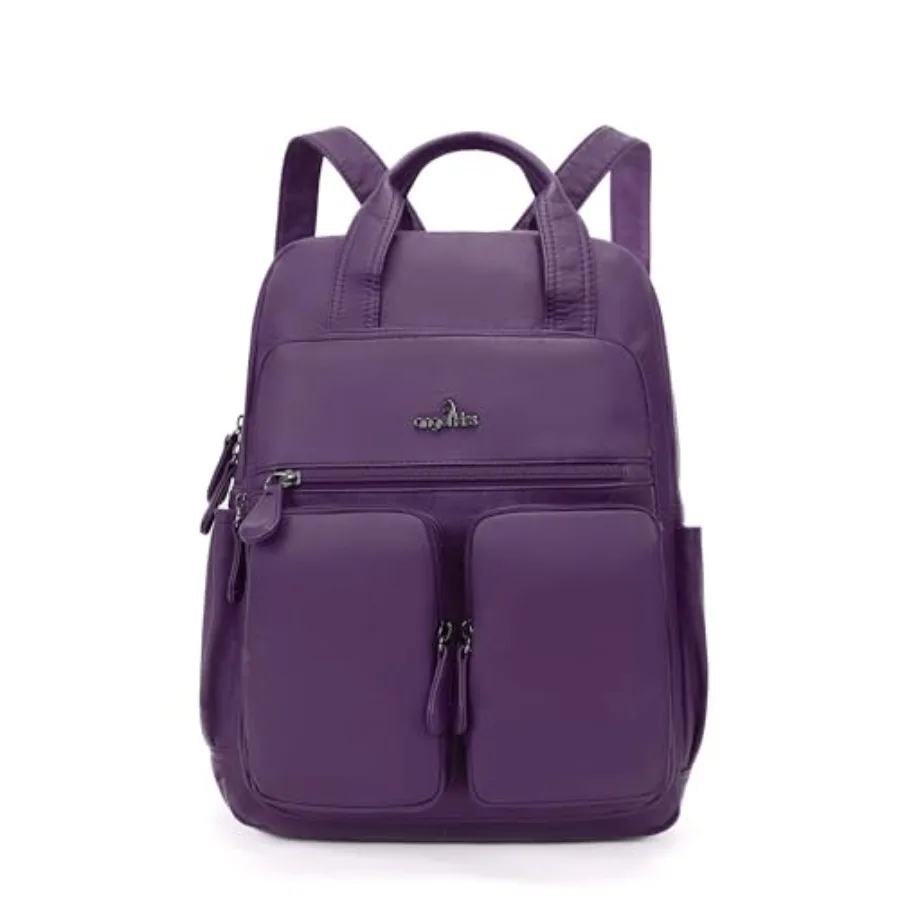 

Backpack Purse for Women Soft Washed Leather Multi Pocket Casual Travel Backpacks…