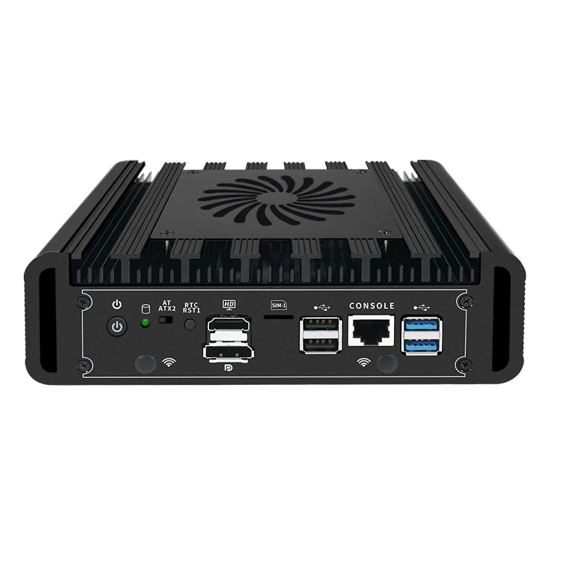 Firewall Appliance Router Intel N100 6x2.5G i226-V Mini PC DDR5 2xNVMe Industrial Computer pfSense Home Server OPNsense Proxmox