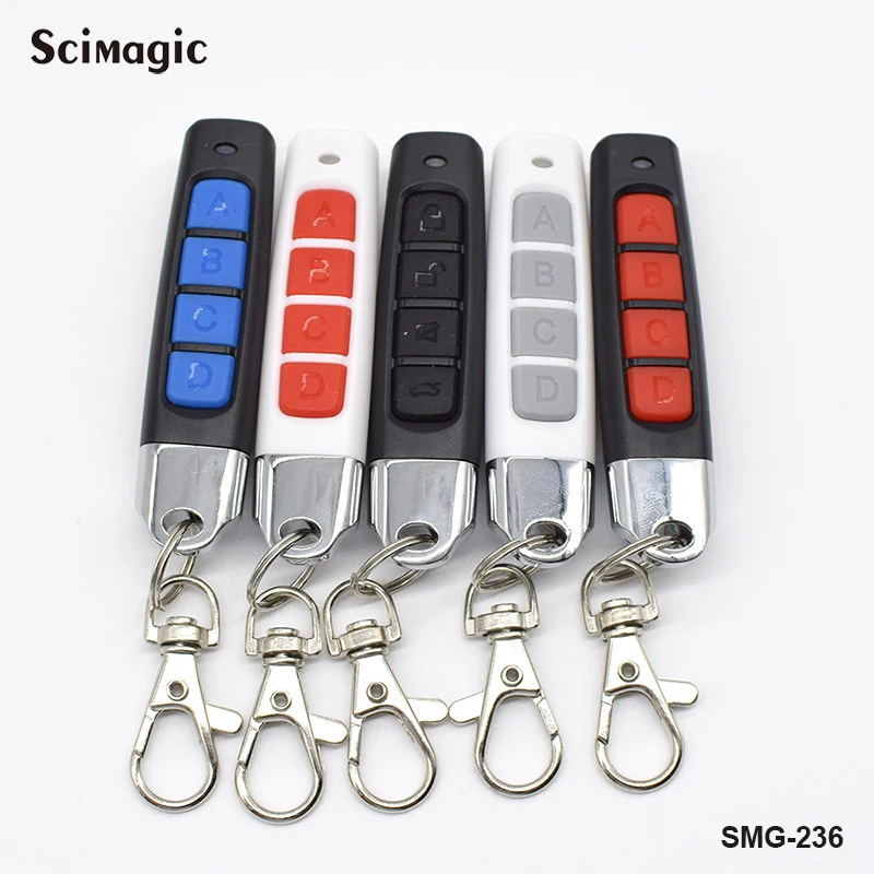 433.92MHZ Copy Remote Control Auto 4 Channel Fixed Code Garage Gate Door Opener Remote Control Cloning Duplicator